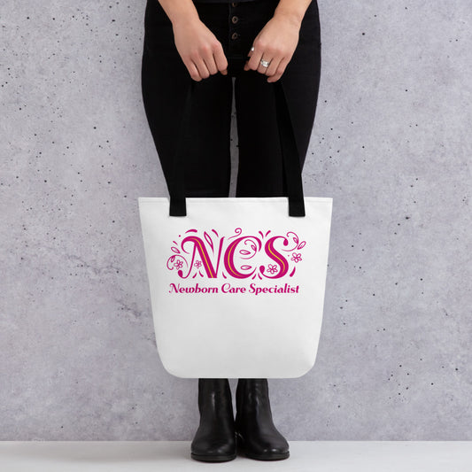 NCS Newborn Care Specialist tote bag